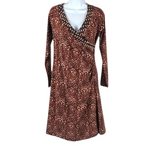 Soft Surroundings animal print dress